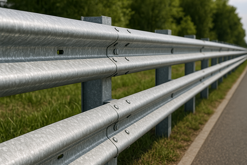 Galvanized Highway Guardrails